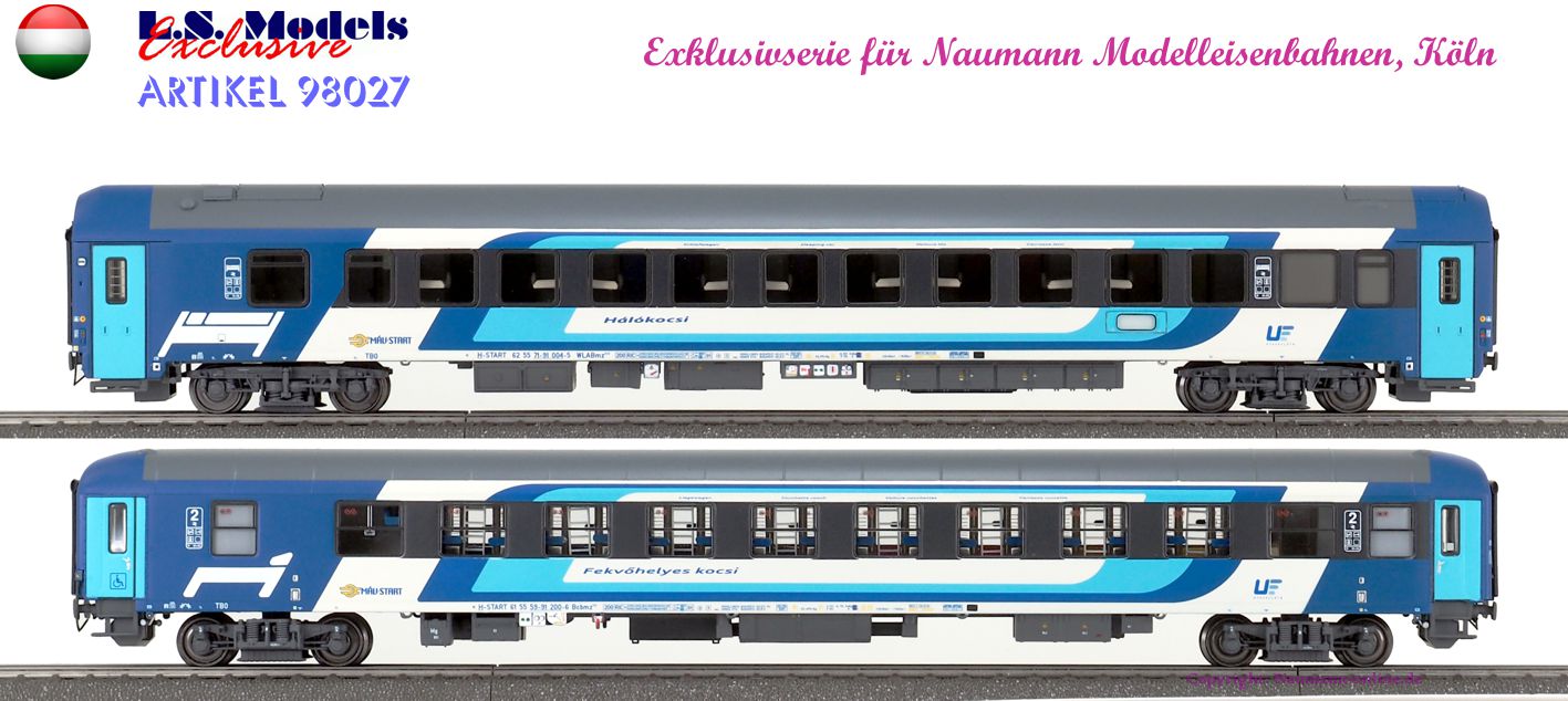 豊富な高品質LS.Models #70027＋#70028 SNCF（フランス国鉄）ミストラル６９型客車（A8u＋A8tu） ＴＥＥ ミストラル増結用 Ｅｐ.４ｂ（２輌セット） 外国車輌
