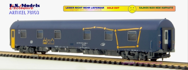 特注寸法L.S.Models 78103 CD WLABmz チェコ鉄道 外国車輌